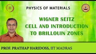 Wigner Seitz Cell and Introduction to Brillouin Zones [upl. by Arrait]