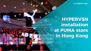 HYPERVSN at PUMA store in Hong Kong [upl. by Assinna617]