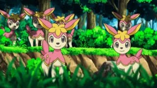 Deerling and Sawsbuck Pokemon all Attacks [upl. by Lawford]