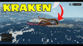 CRUISE SHIP KRAKEN SURVIVAL In Stormworks Build amp Rescue [upl. by Anividul]