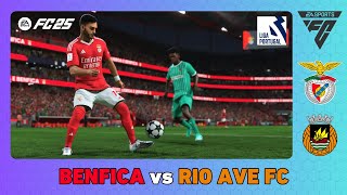 BENFICA vs RIO AVE  Liga Portugal 202425  EA SPORTS FC 25 [upl. by Eibbed]