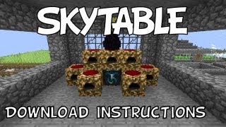 MC  Skytable Map Download Instructions [upl. by Roehm897]