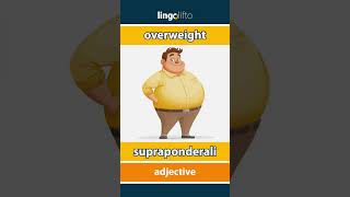 🇬🇧🇷🇴 overweight  supraponderali  learn English  să învățăm engleza [upl. by Welcome]