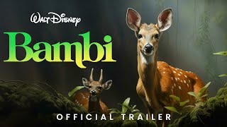 Bambi Live Action Trailer  First Look 2025  Release Date  Everything You Need To Know [upl. by Iffar]