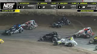 USAC West Coast Sprint Car Highlights  Ventura Raceway  Turkey Night Grand Prix  11272021 [upl. by Anieral]