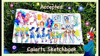 Accepted Calarts Sketchbook [upl. by Attej696]