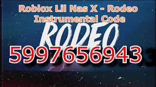 WORKING Lil Nas X Rodeo Instrumental ROBLOX MUSIC ID CODE [upl. by Keverian]