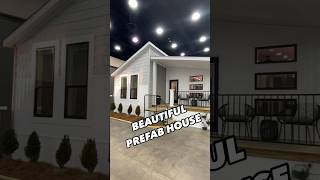 👀INCREDIBLE prefab house tour shorts [upl. by Naerad]