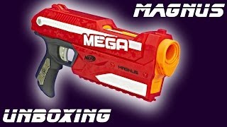 Unboxing Nerf Mega Magnus deutschgerman [upl. by Aivilys160]