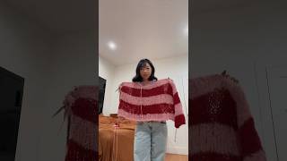 knitting a sweater in one day pattern in full vid on my channel [upl. by Anikram77]