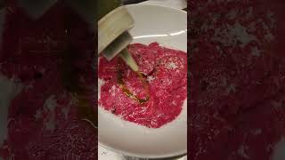 Ravioli with Spinach and Mascarpone with a Beetroot and Lemon sauceby Robertoshort [upl. by Auqenaj]