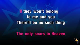 Scars In Heaven  Casting Crowns KARAOKE [upl. by Attenoj498]