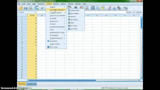 Creating a Frequency Table with SPSS [upl. by Doggett]