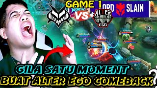 GOKIL ALTER EGO BERHASIL COMEBACK DARI TIM VAMOS MY  VAMOS VS ALTER EGO GAME 1 SNAPDRAGON MLBB [upl. by Shreeves951]