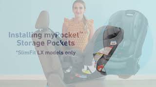 How to Install the Graco® SlimFit LX 3in1 Car Seat in rearfacing mode [upl. by Brynne618]