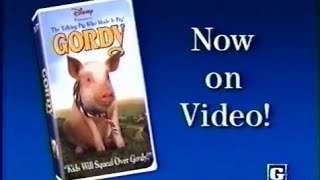 Gordy vhs commercial 1995 [upl. by Levina]