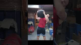 Repeated sandbag cleans sandbags sandbagworkout motivation [upl. by Anitsuj]