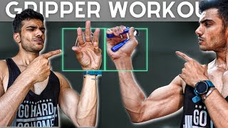 Complete Hand Gripper Workout 🇮🇳  Wrist Grip and Forearm exercises  Veins Workout  Mackbraah [upl. by Noella]