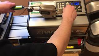 How to Check the Calibration of a Racquet Stringing Machine [upl. by Ennaeel]