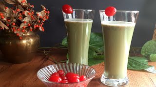 Desi Refreshing DrinkBetel leaves and gulkand MilkshakeSummer Refreshing Drink anurasanu4077 [upl. by Arabel]