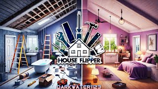 Furnishing the Abandoned House  Part 3  Transforming the Interior  House Flipper [upl. by Anoyek959]