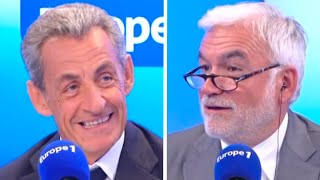 Nicolas Sarkozy invité exceptionnel de lémission quotPascal Praud et vousquot sur Europe 1 Partie 1 [upl. by Gloria]