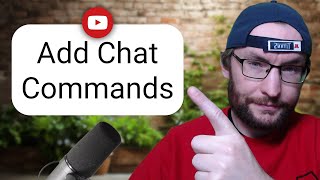 How To Add Chat Commands To Your YouTube Livestream Nightbot Setup [upl. by Ailene]