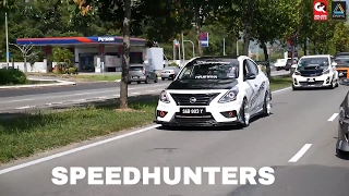 Nissan Almera Modified Speedhunters [upl. by Eisus419]