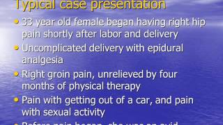 Hip labral tears in the Obstetric Patient presentation for AANA [upl. by Royo]