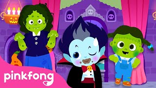 Baby Baby Yes Papa  Finger Family  Kids Halloween Songs  Halloween Night  Pinkfong Official [upl. by Nnaeirual581]