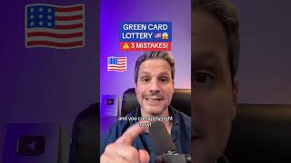 🇺🇸☘️ Green Card Lottery AVOID 3 MISTAKES [upl. by Everson]