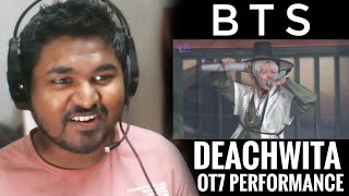 Indian YouTuber Reacts to BTS quotDaechwitaquot Live Performance 💜💜💜 OT7 Ver [upl. by Ynahteb759]