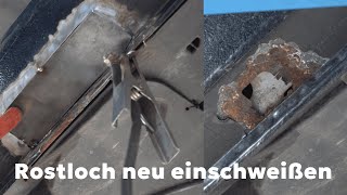 HOW TO Rost am Schweller entfernen [upl. by Hibben]