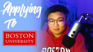 APPLYING TO BOSTON UNIVERSITY — tips reminders misconceptions [upl. by Eniotna902]