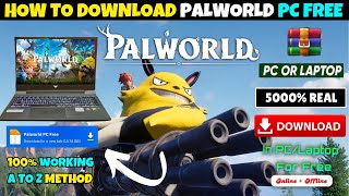 How to download palworld in pc for free  palworld mobile download  palworld download pc free [upl. by Anawad]