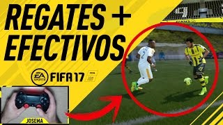 LOS REGATES MÁS EFECTIVOS DE FIFA 17 [upl. by Enined235]