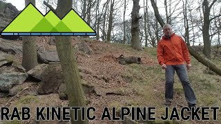 Rab Kinetic Alpine Proflex Waterproof Jacket Review [upl. by Siclari]