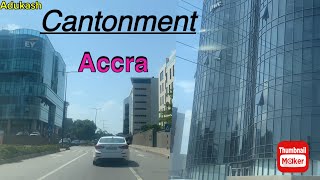 Parts of Cantonment city drive through Accra Ghana 🇬🇭 🇬🇭 accra accraliving ghana [upl. by Horton]