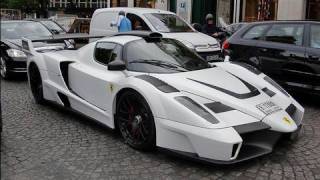 Ferrari Enzo MIGU1 driving in Paris [upl. by Nnylcaj]