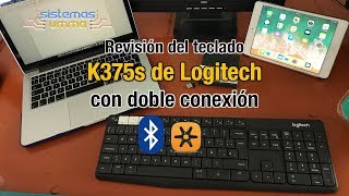 Logitech K375s el mejor teclado Bluetooth de tamaño completo [upl. by Belinda]