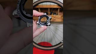 6 bolt disc rotor adapter mtb mtblife mtblove DIY howto centerlock cyclists [upl. by Kam47]