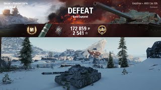 AMX Cda 105 Glacier relentless resistance vs t10 [upl. by Aihsoem]