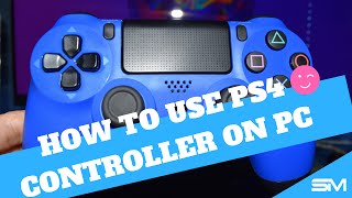 How To Use PS4 Controller On PC Wirelessly TUTORIAL [upl. by Addiel190]