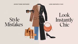 Style mistakes women over 50 should avoid  3 Easy Ways to Look Instantly Chic [upl. by Mcgraw330]