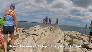 Popham Beach State Park Phippsburg Maine [upl. by Sparke]