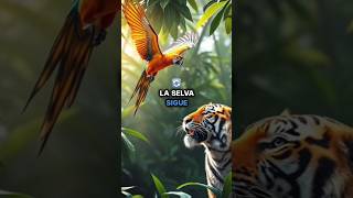 El Loro Presumido y el Tigre Divertido Batalla de Rugidos en la Selva 🌿🦜🦁 [upl. by Nnayram]