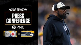 Coach Tomlin Press Conference Week 17 at Seahawks  Pittsburgh Steelers [upl. by Nakasuji]