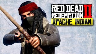 Red Dead Redemption 2 PC  NEW Native American Brutal Combat Gameplay Rockstar Editor Style [upl. by Compte]