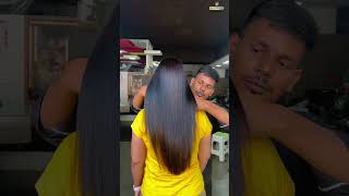 Before After Rebonding Hair Transformation Salon 9t9 Nakodar [upl. by Arraek722]