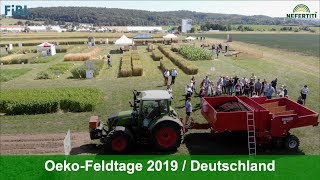 OekoFeldtage 2019 Staatsdomäne Frankenhausen Rückblick [upl. by Naval]